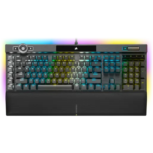 CORSAIR K100 RGB Mechanical Gaming Keyboard - CHERRY® MX Speed - Black