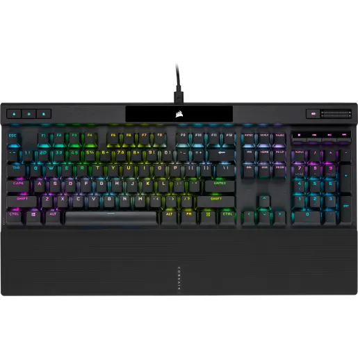 CORSAIR K70 PRO RGB Optical-Mechanical Gaming Keyboard with PBT DOUBLE SHOT PRO Keycaps