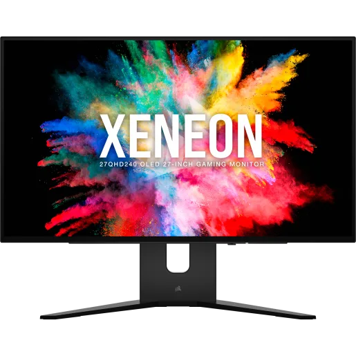 CORSAIR XENEON 27QHD240 OLED 27-Inch Gaming Monitor, 2560 x 1440, 240Hz, 0.03ms GtG, HDR with 1000nit Peak Brightness, 1.5M:1 Contrast Ratio, 1.07 Billion Colors