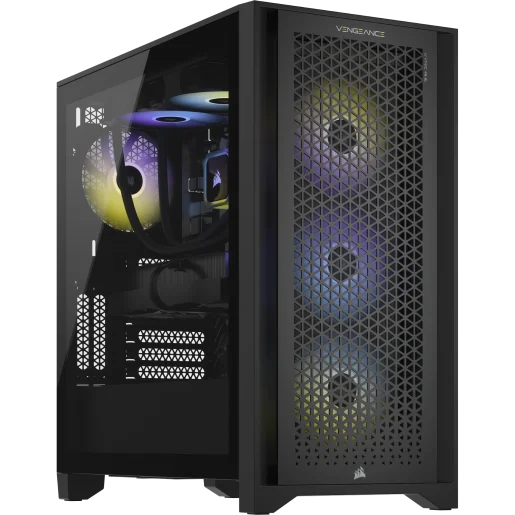 CORSAIR VENGEANCE i7400 Gaming PC: Intel Core i7-13700K, NVIDIA RTX 4070 Ti, 32GB DDR5 5600 MTs Memory, 1TB NVMe SSD