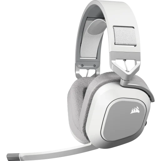 CORSAIR HS80 MAX WIRELESS Gaming Headset, White