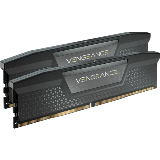 CORSAIR VENGEANCE® 96GB (2x48GB) DDR5 DRAM 6400MT/s CL32 Memory Kit - Black