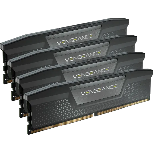 CORSAIR VENGEANCE® 192GB (4x48GB) DDR5 DRAM 5200MT/s CL38 Memory Kit - Black