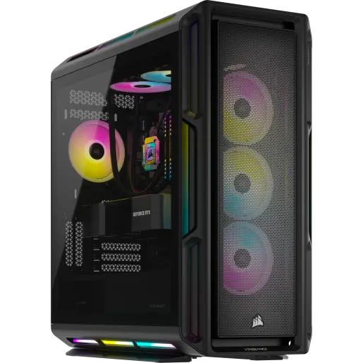 CORSAIR VENGEANCE a8100 Gaming PC: AMD Ryzen 9 7950X3D, NVIDIA RTX 4090, 64GB DDR5 5600 MTs Memory, 4TB (2x 2TB M.2) NVMe SSD