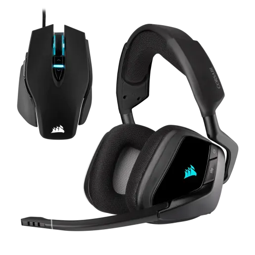 CORSAIR VOID RGB ELITE Headset + M65 RGB ELITE Gaming Mouse