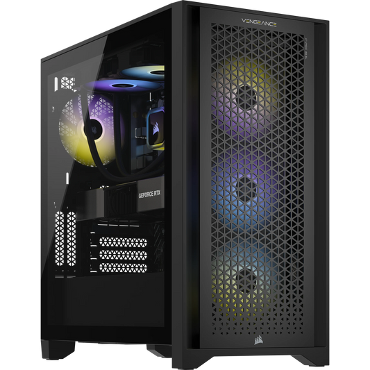 CORSAIR VENGEANCE i7400 Gaming PC: Intel Core i9-13900K, NVIDIA RTX 4090, 64GB DDR5 5600 MTs Memory, 2TB NVMe SSD