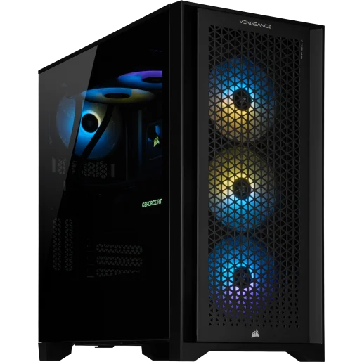 CORSAIR VENGEANCE i7400 Gaming PC, i5-13600K, RTX 3060, 1TB M.2, 16GB DDR4-3200