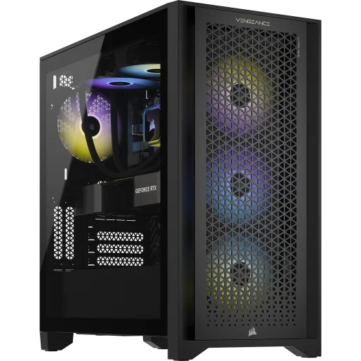 CORSAIR VENGEANCE i7400 Gaming PC: Intel Core i7-13700K, NVIDIA RTX 4080, 32GB DDR5 5600 MTs Memory, 2TB NVMe SSD