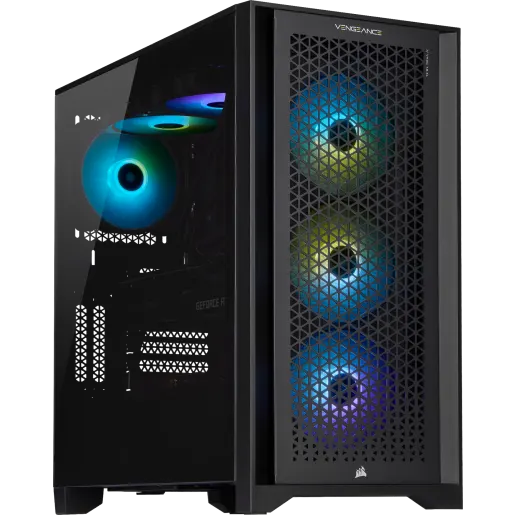 CORSAIR VENGEANCE i7300 Gaming PC, i9-12900KS, RTX 3090 Ti, 4TB (2x 2TB M.2), 64GB DDR5-4800