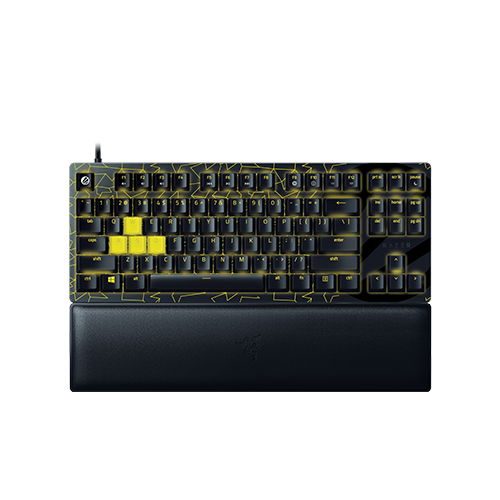 Razer Huntsman V2 Tenkeyless - ESL Edition - Tenkeyless Optical Gaming Keyboard - Razer Linear Optical Switches Gen-2 - UV-Coated ABS Keycaps - Sound Dampening Foam