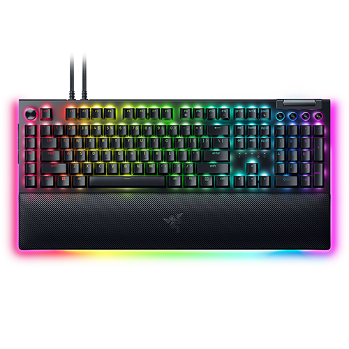 Razer BlackWidow V4 Pro - Mechanical Gaming Keyboard (Yellow Switch)