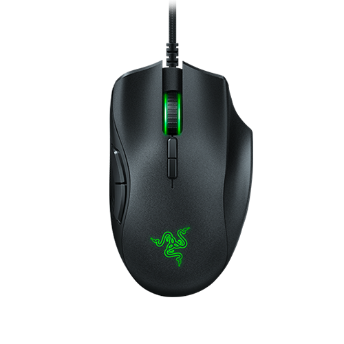 Razer Naga Trinity MOBA/MMO Gaming Mouse - Interchangeable Side Plates with up to 12 Buttons - 16K DPI Optical Sensor - Chroma RGB Lighting