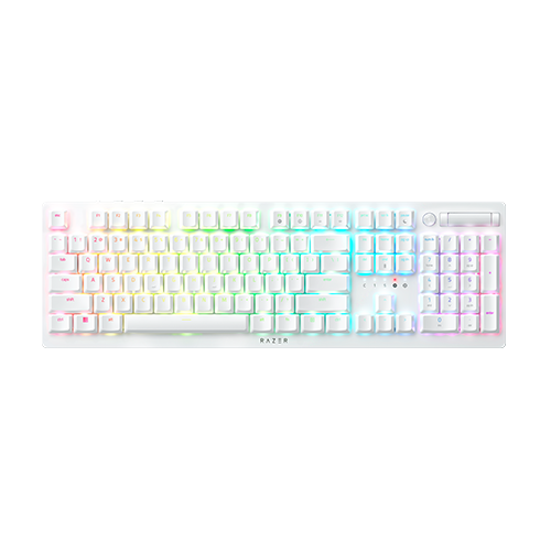 Razer DeathStalker V2 Pro - Wireless Low Profile Optical Gaming Keyboard - White Edition